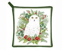 Snowy Owl Potholder
