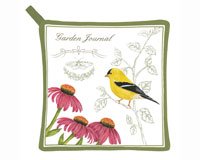Goldfinch Potholder