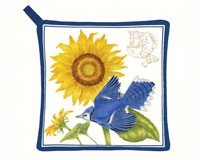 Blue Jay Pot Holder