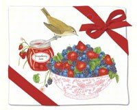 Berry Bowl Flour Sack Towel Set of 2