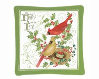 Holly and Ivy Single Mug Mat