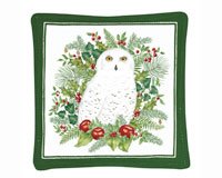 Snowy Owl Single Mug Mat