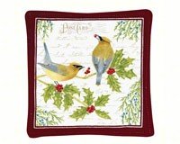 Cedar Waxwing Single Mug Mat