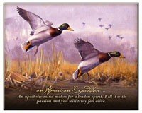 Mallard Plaque