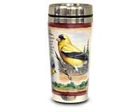 Goldfinch Steel Mug