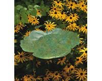 Stake Bird Bath â€“ Leaf â€“ Green Color