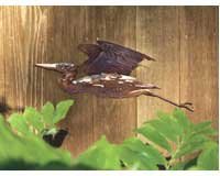 Heron Wall Sculpture