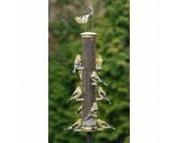 Thistle Tube Large Antique Brass