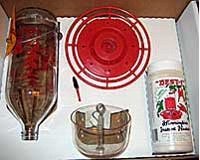 Hummingbird Feeder â€“ Best 1 Kit â€“  Red Color Base