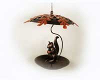 Squirrel Feeder Flat Bottom