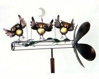 Dancing Owls Whirligig