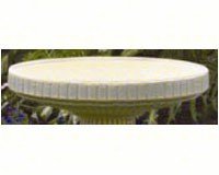 Pedestal Bird Bath â€“ Spanish Moss Color - BOWL TOP ONLY