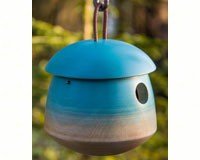 Tumble Blue Birdhouse