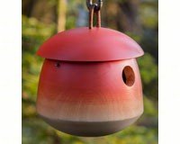 Tumble Orange Birdhouse