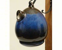 Egg Birdhouse Cobalt Blue