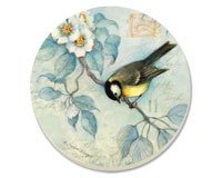 Bluebird & Dogwood Coaster Set of 4
