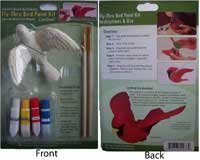 Cardinal Fly Thru Bird Paint Kit