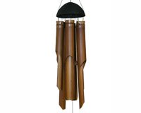 Large Plain Antique Bamboo Windchime