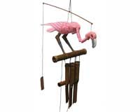 Pink Flamingo Wind Chime