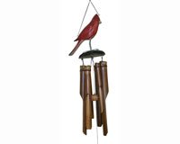 Cardinal Folk Art Finish Chime
