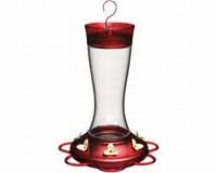 Hummingbird Feeder â€“ Garnet  â€“  20 oz