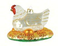 Hen Ornament