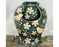Blue/Ivory Fountain