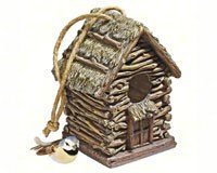 Backwoods Cottage Birdhouse