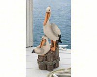 Ocean's Perch Pelican Statue