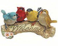 Birdy Welcome Statue