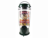 American Bird Songbird Feeder Green 8 inch