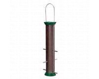 15 in.Grn Metal Thistle Fdr, 6 Ports