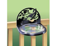 Fence Silhouette Feeder