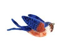 Barn Swallow Woolie Ornament