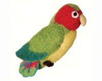 Love Bird Woolie Ornament
