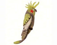Cockatiel Woolie Ornament
