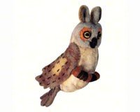 Great Horned Owl Woolie Ornament