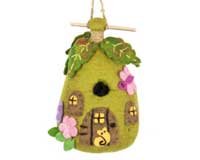 Fairy House Felt Birdhouse