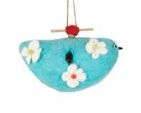 Bluebird Felt Birdhouse