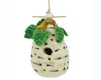 Aspen Felt Birdhouse