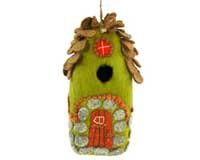 Forest House Felt Birdhouse