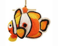 Clown Fish Felt Birdhouse