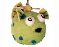 Puffer Fish Felt Birdhouse