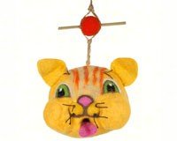 Tom Cat Felt Birdhouse