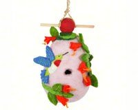 Hummingbird Felt Birdhouse