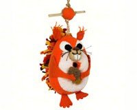 Nutty Squirrel Felt Birdhouse