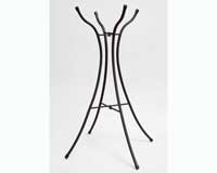 Stake Bird Bath â€“ Hourglass Stand â€“ Black Color
