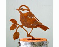 Black Capped Chickadee Bird Silhouette