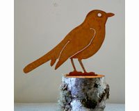Robin Bird Silhouette