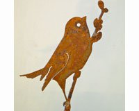 Bird on Willow Bird Silhouette